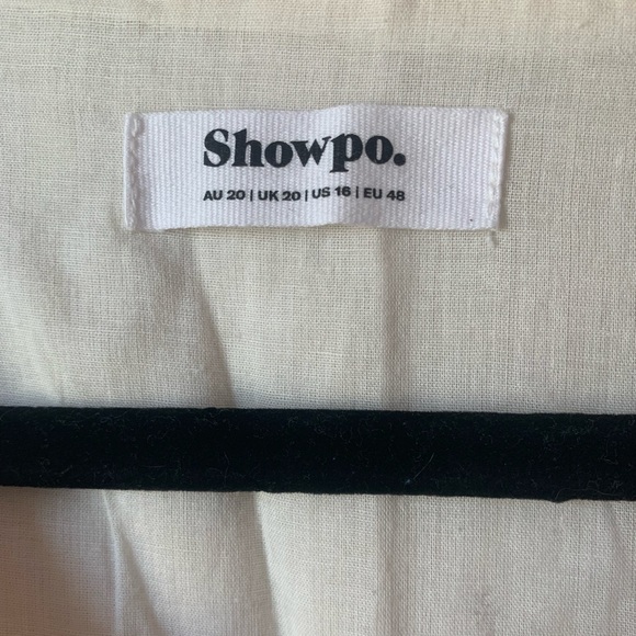 Showpo: Zandra Mini Dress, Size 16 - Picture 3 of 4